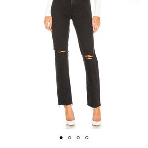 AGOLDE Cherie High Rise Straight in Distortion